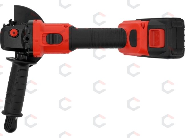 Akumuliatorinis kampinis šlifuoklis su 4Ah baterija | 18V | 125 mm (YT-828251) 4 Akumuliatorinis kampinis šlifuoklis su 4Ah baterija | 18V | 125 mm (YT-828251) 4