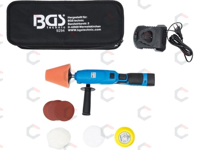 Akumuliatorinis poliruoklis | su rinkiniu | max. 2800 rpm | 12 V | 1500 mAh (9294) 2 Akumuliatorinis poliruoklis | su rinkiniu | max. 2800 rpm | 12 V | 1500 mAh (9294) 2