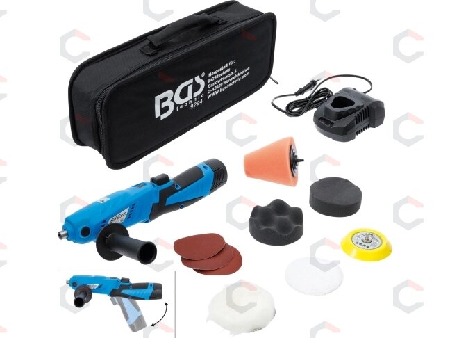 Akumuliatorinis poliruoklis | su rinkiniu | max. 2800 rpm | 12 V | 1500 mAh (9294) 9 Akumuliatorinis poliruoklis | su rinkiniu | max. 2800 rpm | 12 V | 1500 mAh (9294) 9