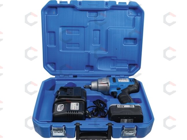 Akumuliatorinis smūginis veržliasūkis | 520 Nm | maks. 2000 rpm | 18 V (9919) Akumuliatorinis smūginis veržliasūkis | 520 Nm | maks. 2000 rpm | 18 V (9919)