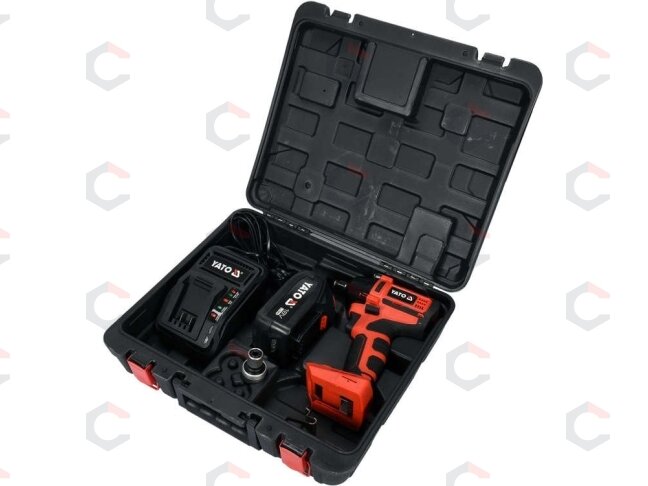 Akumuliatorinis smūginis veržliasūkis | bešepetėlinis | Li-ion | 3,00 mAh | 250Nm | 18V (YT-82802) 3 Akumuliatorinis smūginis veržliasūkis | bešepetėlinis | Li-ion | 3,00 mAh | 250Nm | 18V (YT-82802) 3