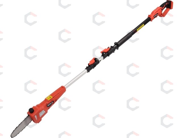 Akumuliatorinis teleskopinis grandininis pjūklas | 18V 200-280 cm | be akumuliatoriaus (YT-82837) Akumuliatorinis teleskopinis grandininis pjūklas | 18V 200-280 cm | be akumuliatoriaus (YT-82837)