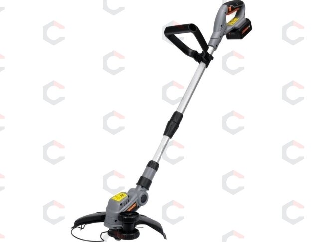 Akumuliatorinis trimeris 20V | + 2AH + kroviklis (78181) Akumuliatorinis trimeris 20V | + 2AH + kroviklis (78181)