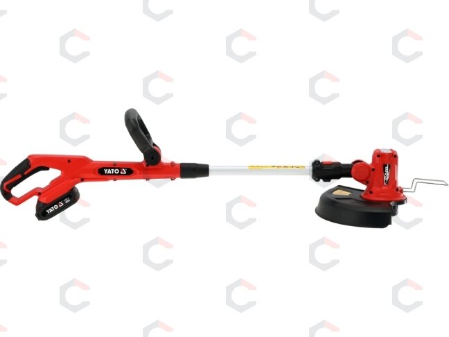 Akumuliatorinis trimeris teleskopinis | 18V | su baterija 2AH (YT-85017) 1 Akumuliatorinis trimeris teleskopinis | 18V | su baterija 2AH (YT-85017) 1