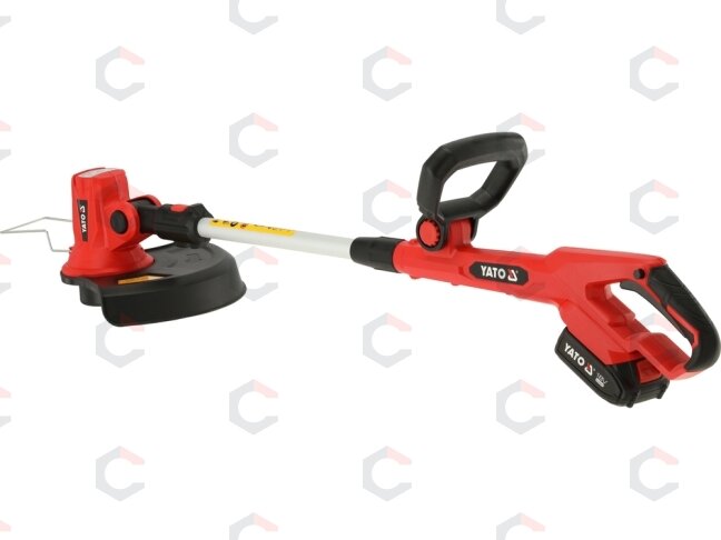 Akumuliatorinis trimeris teleskopinis | 18V | su baterija 2AH (YT-85019) 2 Akumuliatorinis trimeris teleskopinis | 18V | su baterija 2AH (YT-85019) 2