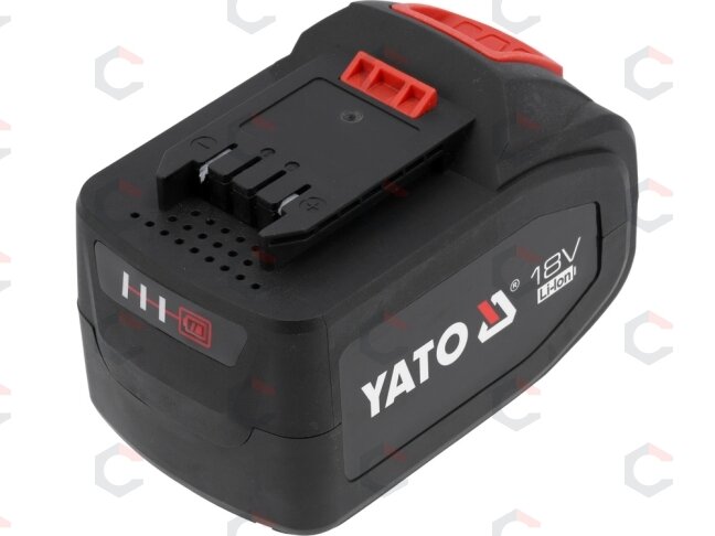 Akumuliatorius YATO 18V System Li-Ion 6 Ah (YT-828464) 1 Akumuliatorius YATO 18V System Li-Ion 6 Ah (YT-828464) 1