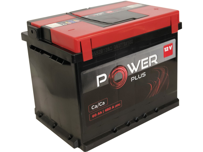 Akumuliatorius Power Plus 12V 55Ah 420A EN (PWP60A) Akumuliatorius Power Plus 12V 55Ah 420A EN (PWP60A)