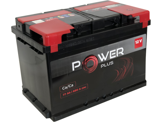 Akumuliatorius Power Plus 12V 55Ah 420A EN (PWP77A) Akumuliatorius Power Plus 12V 55Ah 420A EN (PWP77A)