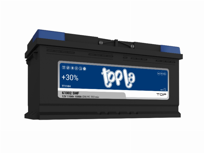 Akumuliatorius Topla TOP | 12V 110Ah | 1000A EN | dešinysis (+) (TTM110R) Akumuliatorius Topla TOP | 12V 110Ah | 1000A EN | dešinysis (+) (TTM110R)