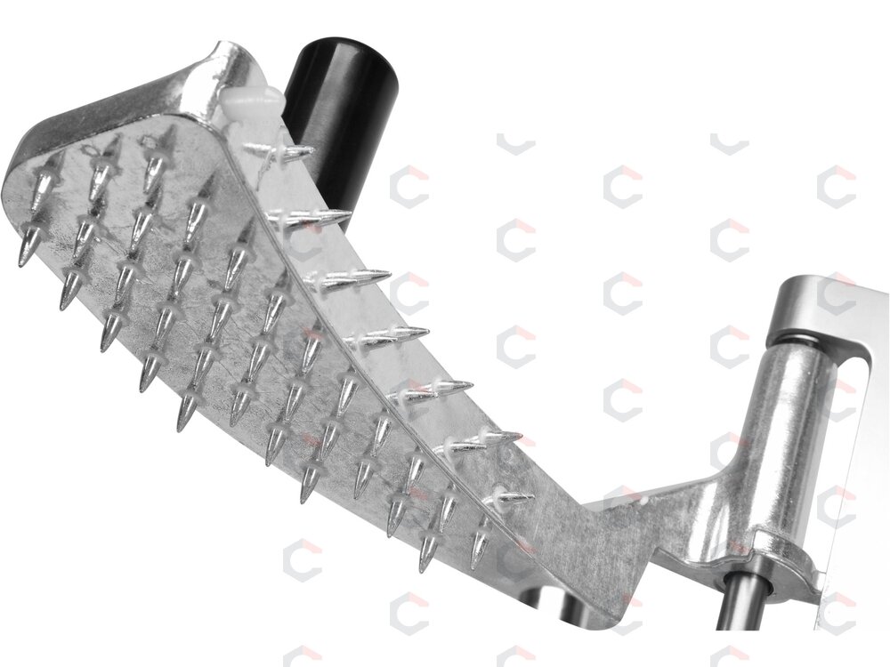 Pusiau automatinė mėsos pjaustyklė | 250 mm | galąstuvas (YG-03125) 6 Pusiau automatinė mėsos pjaustyklė | 250 mm | galąstuvas (YG-03125) 6