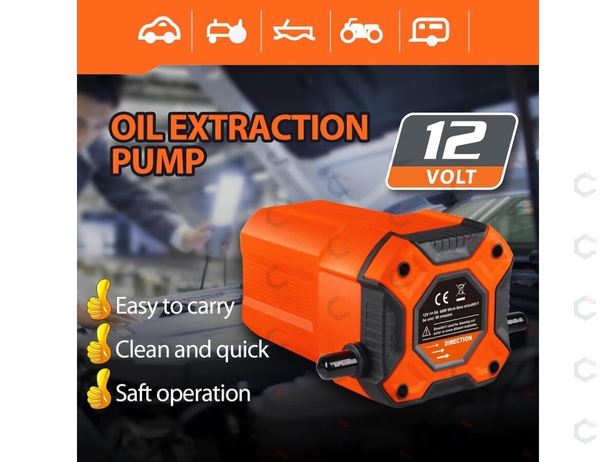 Alyvos ir dyzelino išsiurbimo siurblys | 12 V | 80 W (EP12B) 7 Alyvos ir dyzelino išsiurbimo siurblys | 12 V | 80 W (EP12B) 7