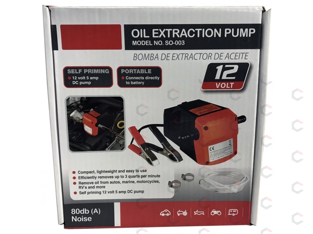 Alyvos ir dyzelino išsiurbimo siurblys | 12 V | 60–80 W (EP12C) 8 Alyvos ir dyzelino išsiurbimo siurblys | 12 V | 60–80 W (EP12C) 8