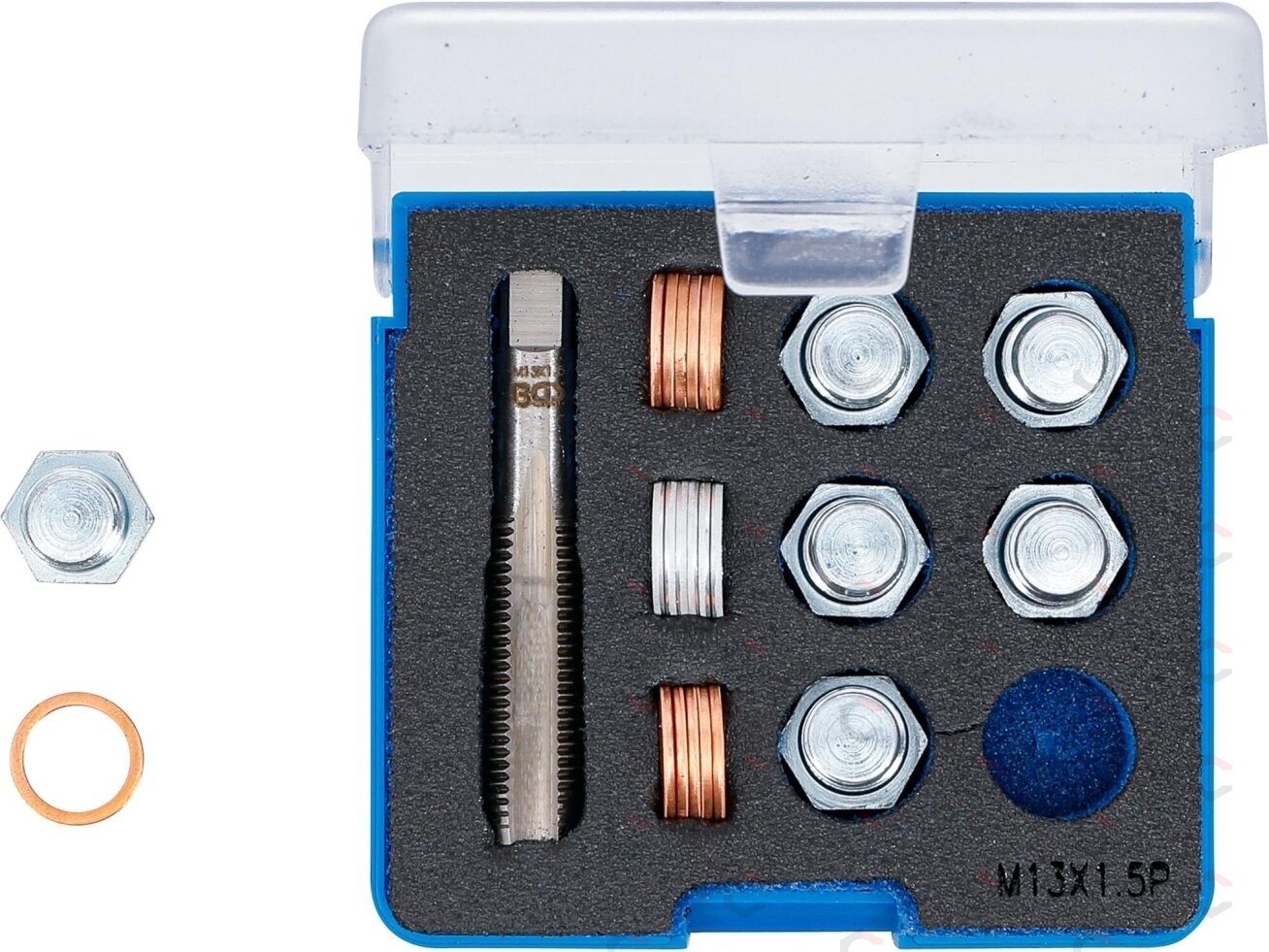 Alyvos išleidimo srauto remonto komplektas | M13 x 1,5 mm (156) 3 Alyvos išleidimo srauto remonto komplektas | M13 x 1,5 mm (156) 3