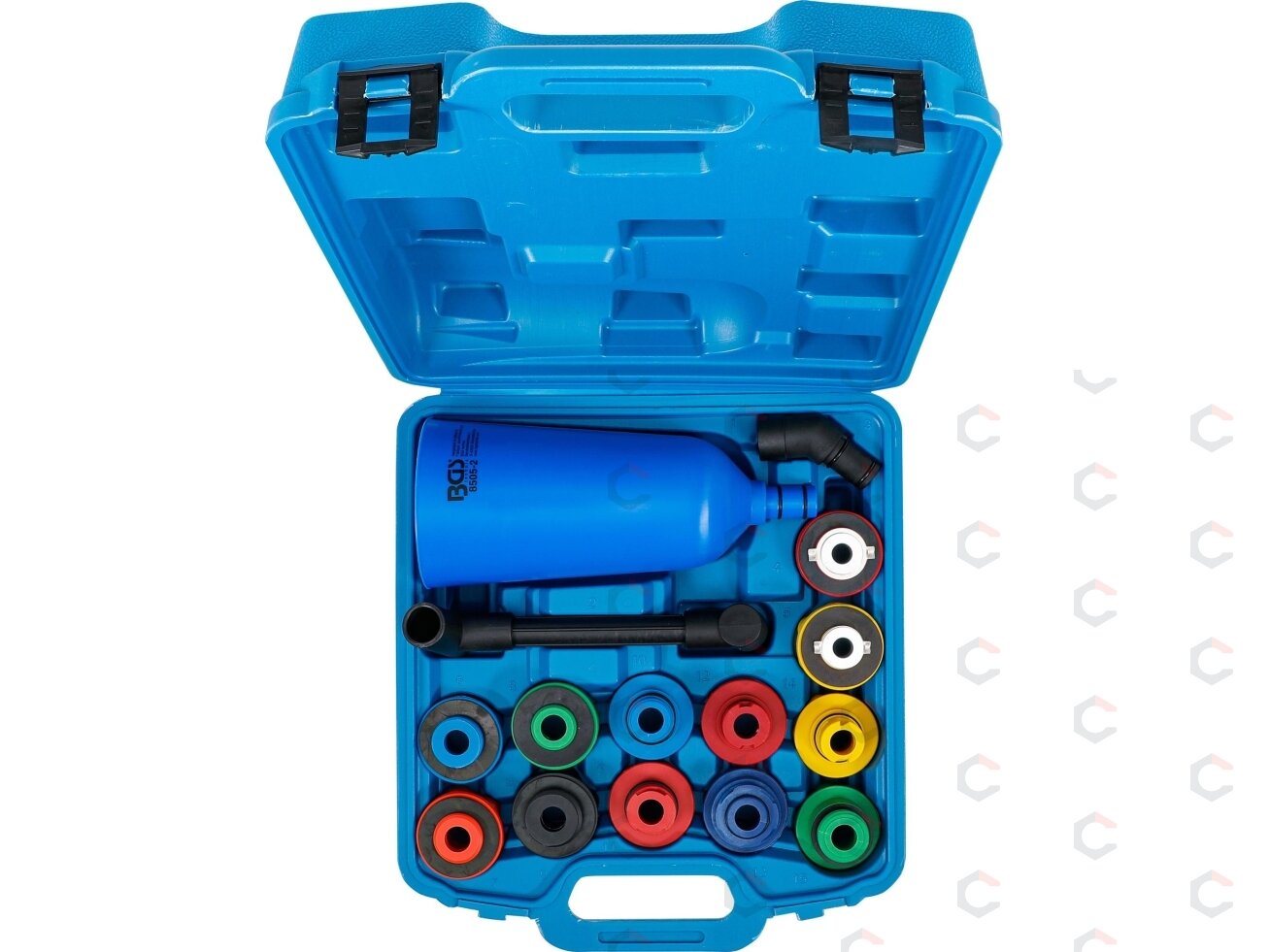 Alyvos piltuvo adapterių rinkinys | Plastikinis tipas | 15 vnt. (8505-2) 3 Alyvos piltuvo adapterių rinkinys | Plastikinis tipas | 15 vnt. (8505-2) 3
