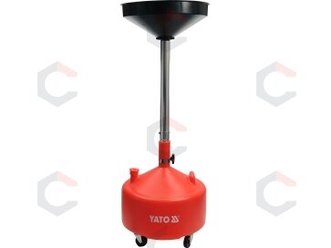 Alyvos išleidimo bakas 20l (YT-0718) Alyvos išleidimo bakas 20l (YT-0718)