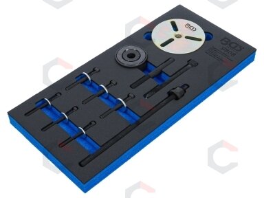 Alkūninio veleno skriemulio įrankių rinkinys | MINI Cooper / Cooper S W11 1.6 | BGS (9808) Alkūninio veleno skriemulio įrankių rinkinys | MINI Cooper / Cooper S W11 1.6 | BGS (9808)