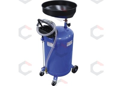 Alyvos išleidimo išsiurbimo bakas / įrenginys 70 l (8546) Alyvos išleidimo išsiurbimo bakas / įrenginys 70 l (8546)