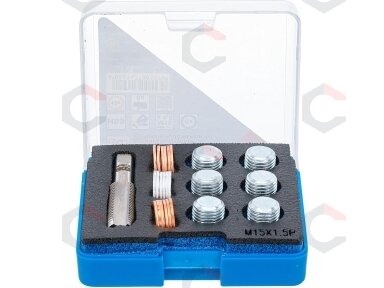 Alyvos išleidimo kamščio remonto komplektas | M15 x 1.5 (157) Alyvos išleidimo kamščio remonto komplektas | M15 x 1.5 (157)