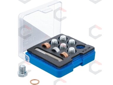 Alyvos išleidimo srauto remonto komplektas | M13 x 1,25 mm (168) Alyvos išleidimo srauto remonto komplektas | M13 x 1,25 mm (168)