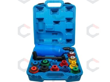 Alyvos piltuvo adapterių rinkinys | Plastikinis tipas | 15 vnt. (8505-2)