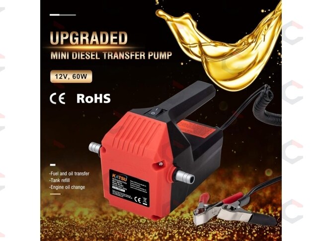 Alyvos ir dyzelino išsiurbimo siurblys | 12 V | 60–80 W (EP12A) 1 Alyvos ir dyzelino išsiurbimo siurblys | 12 V | 60–80 W (EP12A) 1
