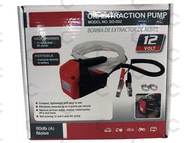 Alyvos ir dyzelino išsiurbimo siurblys | 12 V | 60–80 W (EP12A) 11 Alyvos ir dyzelino išsiurbimo siurblys | 12 V | 60–80 W (EP12A) 11