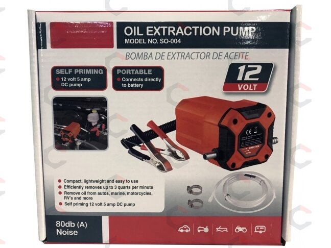 Alyvos ir dyzelino išsiurbimo siurblys | 12 V | 80 W (EP12B) 8 Alyvos ir dyzelino išsiurbimo siurblys | 12 V | 80 W (EP12B) 8