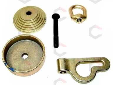 Amortizacinis kablys kėbulo darbams / statramsčio traukiklis | 3 t (C832) Amortizacinis kablys kėbulo darbams / statramsčio traukiklis | 3 t (C832)
