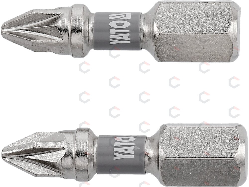 Antgaliai | 6,3 mm (1/4") | S2 Ni | kryžminiai PZ1 | 2 vnt. (YT-78003)