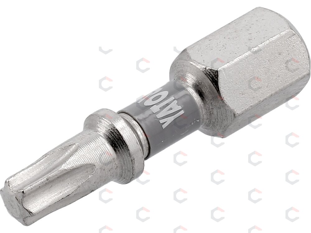 Antgaliai | 6,3 mm (1/4") | S2 Ni | T-Star (Torx) T20 | 2 vnt. (YT-78013) 1 Antgaliai | 6,3 mm (1/4") | S2 Ni | T-Star (Torx) T20 | 2 vnt. (YT-78013) 1