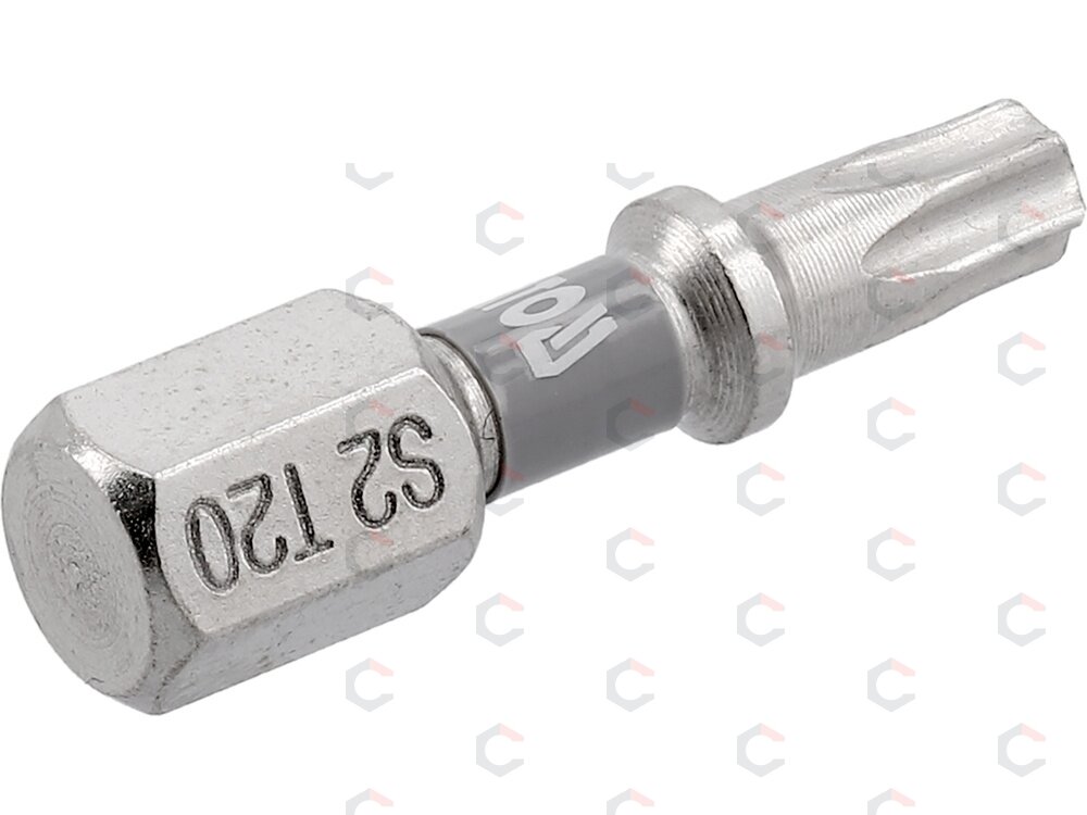 Antgaliai | 6,3 mm (1/4") | S2 Ni | T-Star (Torx) T20 | 2 vnt. (YT-78013) 2 Antgaliai | 6,3 mm (1/4") | S2 Ni | T-Star (Torx) T20 | 2 vnt. (YT-78013) 2