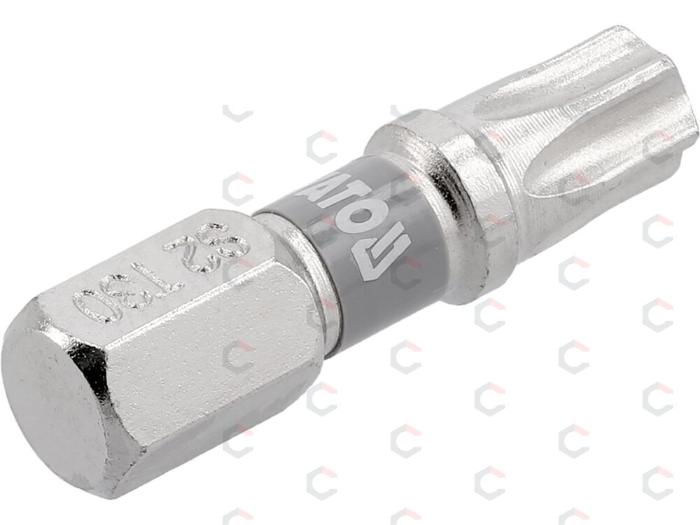 Antgaliai | 6,3 mm (1/4") | S2 Ni | T-Star (Torx) T30 | 2 vnt. (YT-78015) 2