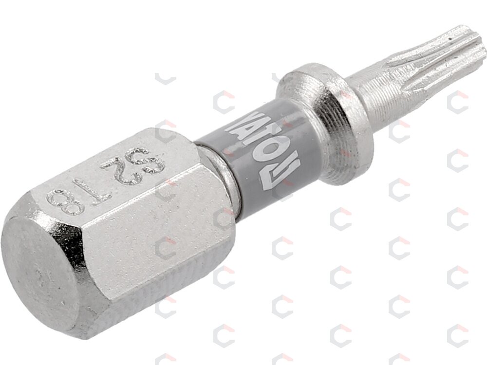 Antgaliai | 6,3 mm (1/4") | S2 Ni | T-Star (Torx) T8 | 2 vnt. (YT-78010) 2