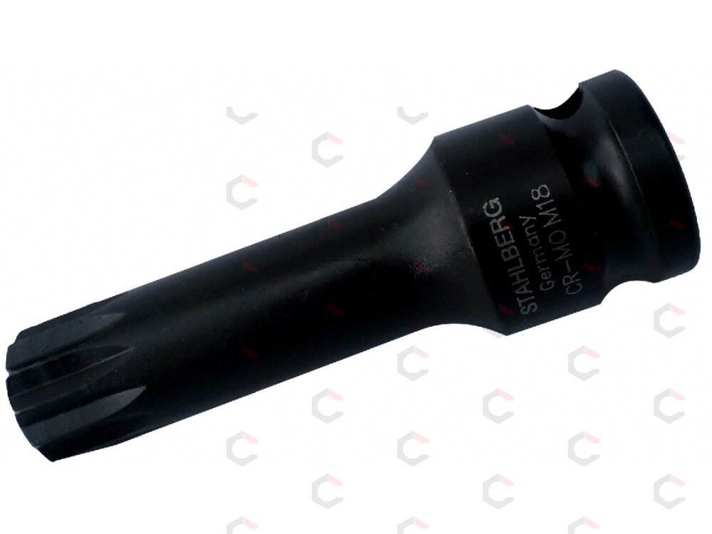 Antgalis smūginis Spline, M18, 1/2" (KG0201-M18) Antgalis smūginis Spline, M18, 1/2" (KG0201-M18)
