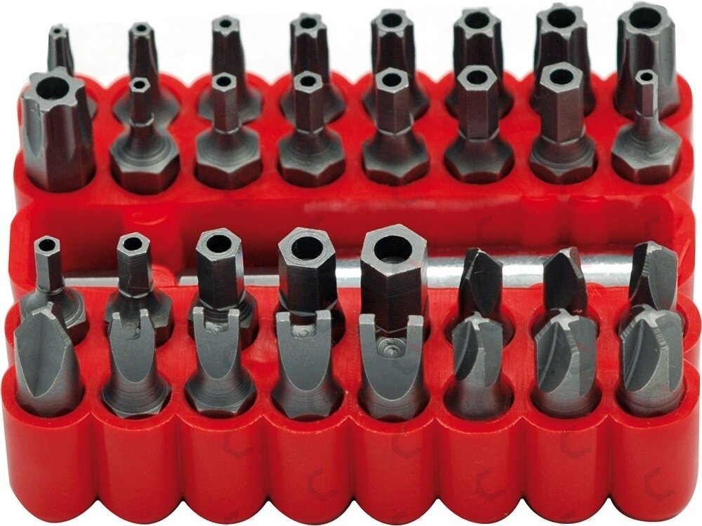 Antgaliukų rinkinys 33 dalių Chrome-Vanadium (66330) 2 Antgaliukų rinkinys 33 dalių Chrome-Vanadium (66330) 2