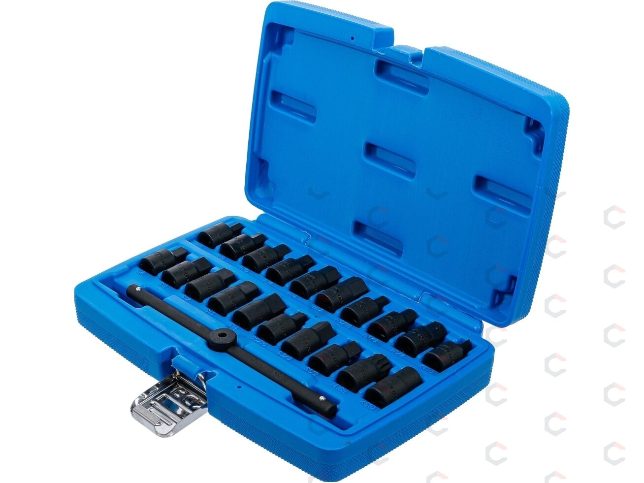 Antgaliai atsukti alyvos išleidimo varžtams | 10 mm (3/8") | 21 vnt. (1014) 2 Antgaliai atsukti alyvos išleidimo varžtams | 10 mm (3/8") | 21 vnt. (1014) 2