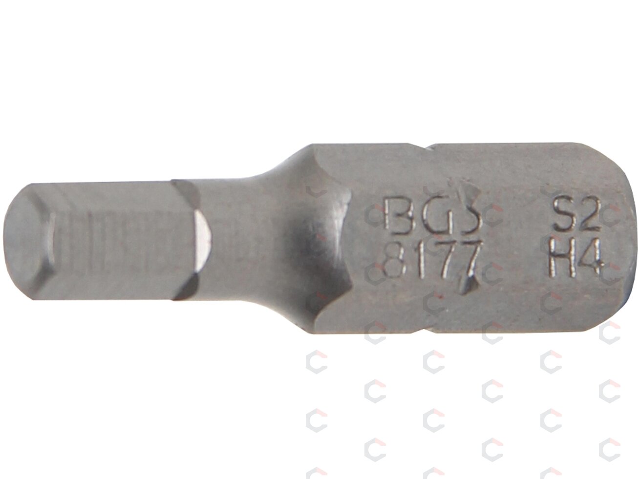 Antgalis | 6.3 mm (1/4") | hex šešiakampis 4 mm (8177) Antgalis | 6.3 mm (1/4") | hex šešiakampis 4 mm (8177)
