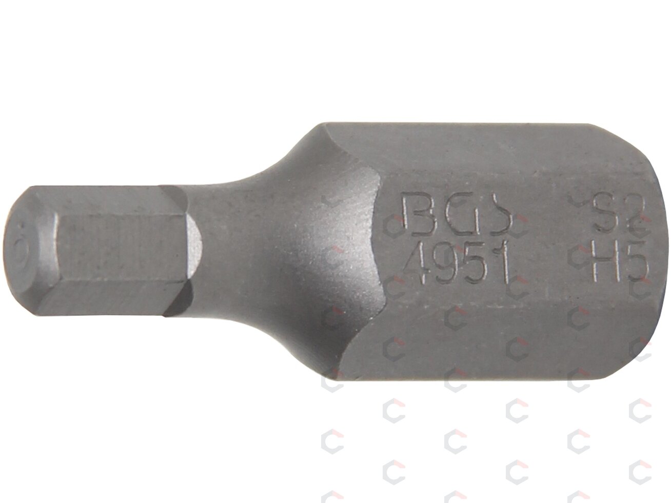 Antgalis | ilgis 30 mm | 10 mm (3/8") storis | Hex šešiakampis 5 mm (4951) Antgalis | ilgis 30 mm | 10 mm (3/8") storis | Hex šešiakampis 5 mm (4951)