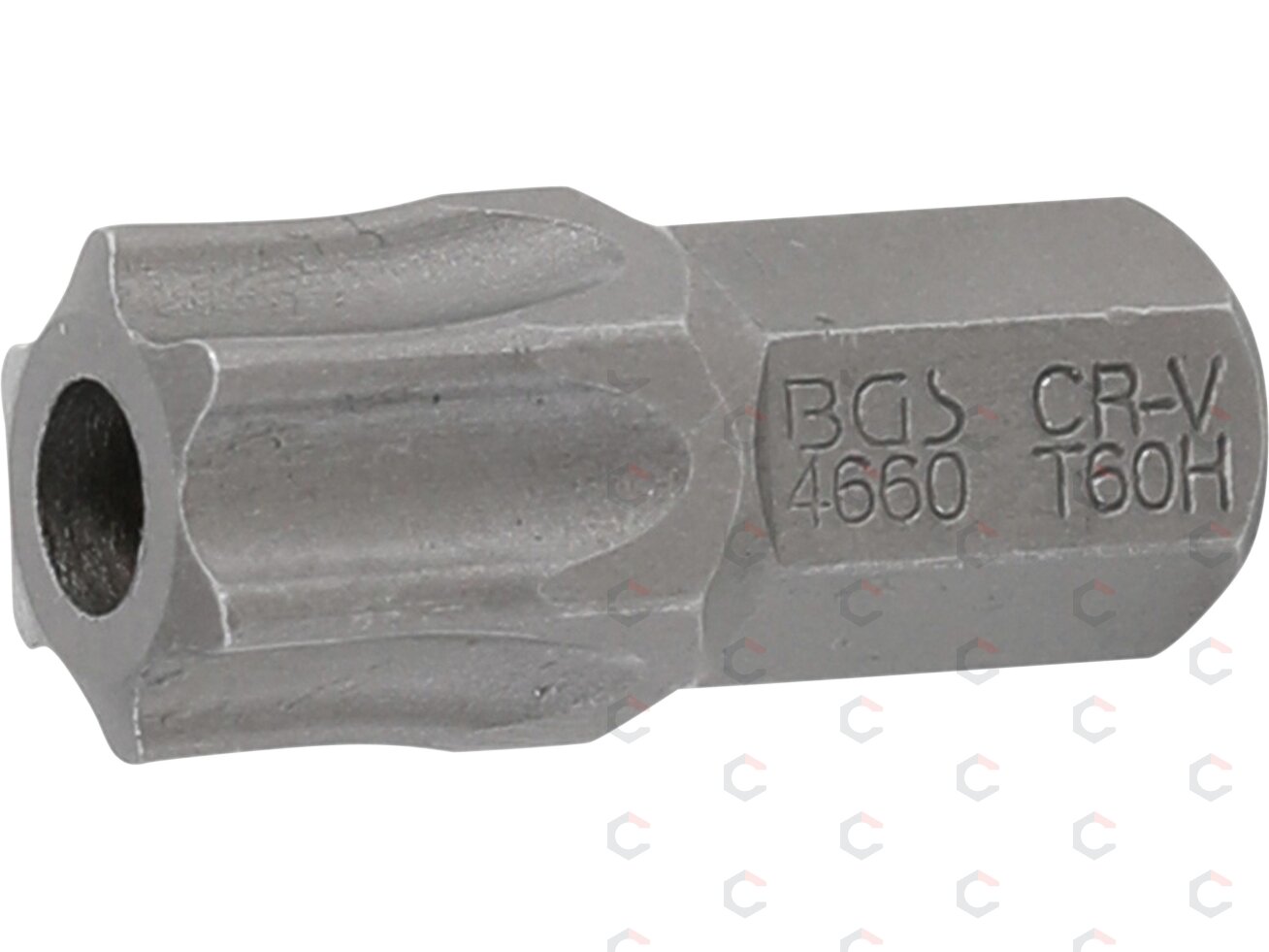 Antgalis | ilgis 30 mm | 10 mm (3/8") storis | T-Star su skyle (Torx) T60 (4660) Antgalis | ilgis 30 mm | 10 mm (3/8") storis | T-Star su skyle (Torx) T60 (4660)
