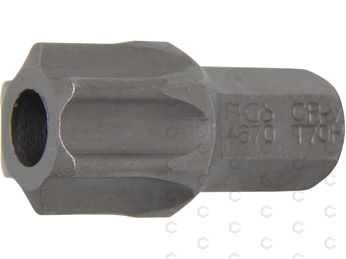 Antgalis | ilgis 30 mm | 10 mm (3/8") storis | T-Star su skyle (Torx) T70 (4670) Antgalis | ilgis 30 mm | 10 mm (3/8") storis | T-Star su skyle (Torx) T70 (4670)