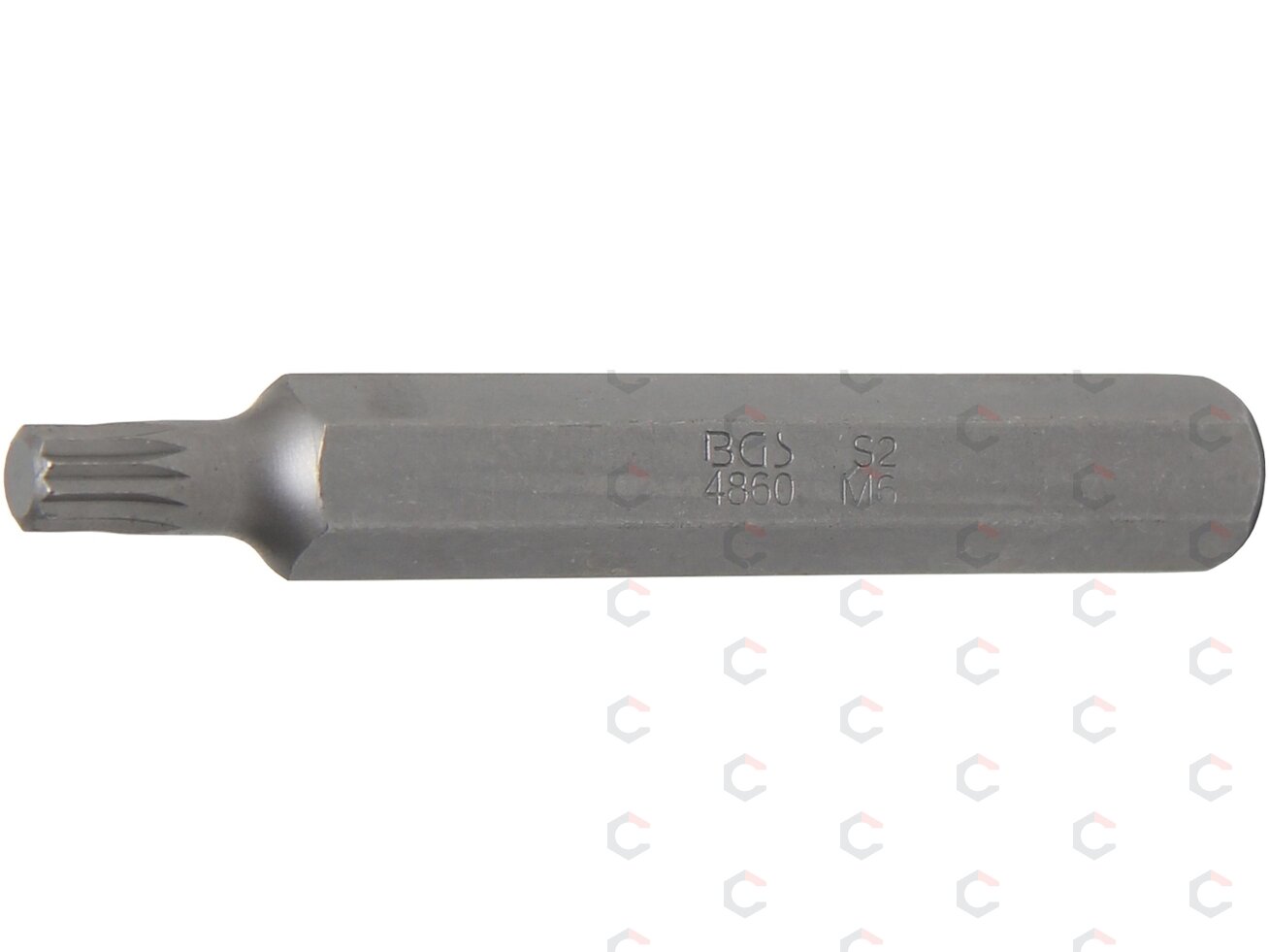 Antgalis | ilgis 75 mm | 10 mm (3/8") storis | Spline (XZN) | M6 (4860) Antgalis | ilgis 75 mm | 10 mm (3/8") storis | Spline (XZN) | M6 (4860)