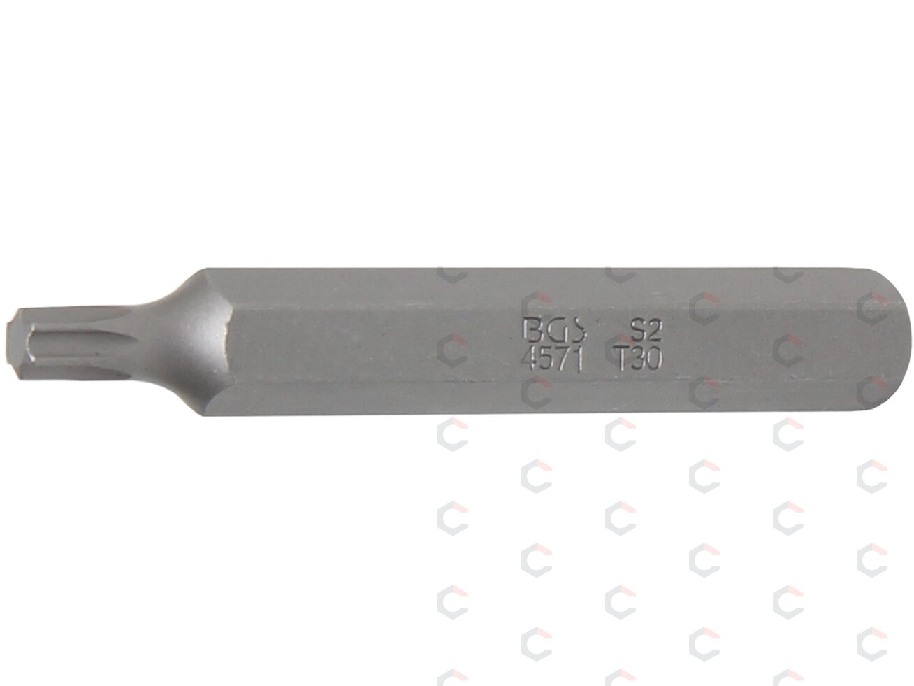 Antgalis | ilgis 75 mm | 10 mm (3/8") storis | T-Star (Torx) T30 (4571) Antgalis | ilgis 75 mm | 10 mm (3/8") storis | T-Star (Torx) T30 (4571)