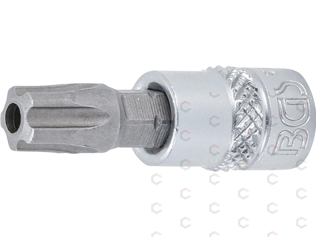 Antgalis įpresuotas | 6,3 mm (1/4") | T-Star (Torx) penkiakampis TS45 (5184-TS45)