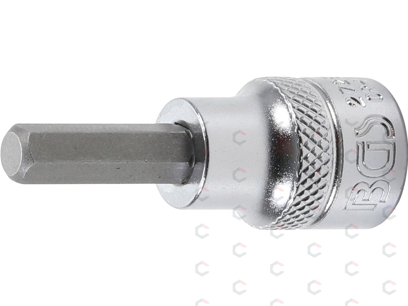 Antgalis įpresuotas į galvutę | 10 mm (3/8") | Hex šešiakampis 1/4" (2725) Antgalis įpresuotas į galvutę | 10 mm (3/8") | Hex šešiakampis 1/4" (2725)