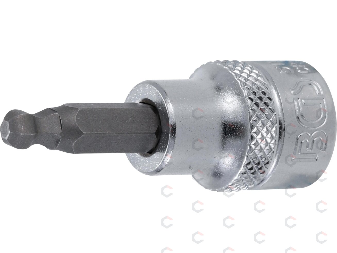 Antgalis įpresuotas į galvutę | 10 mm (3/8") | hex šešiakampis su šarnyru 5 mm (5112) Antgalis įpresuotas į galvutę | 10 mm (3/8") | hex šešiakampis su šarnyru 5 mm (5112)