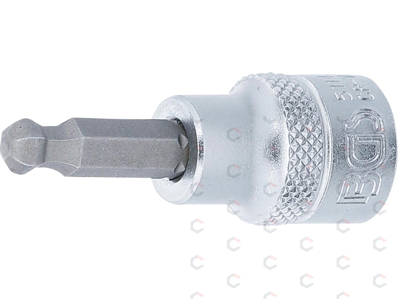 Antgalis įpresuotas į galvutę | 10 mm (3/8") | hex šešiakampis su šarnyru 6 mm (5114) Antgalis įpresuotas į galvutę | 10 mm (3/8") | hex šešiakampis su šarnyru 6 mm (5114)