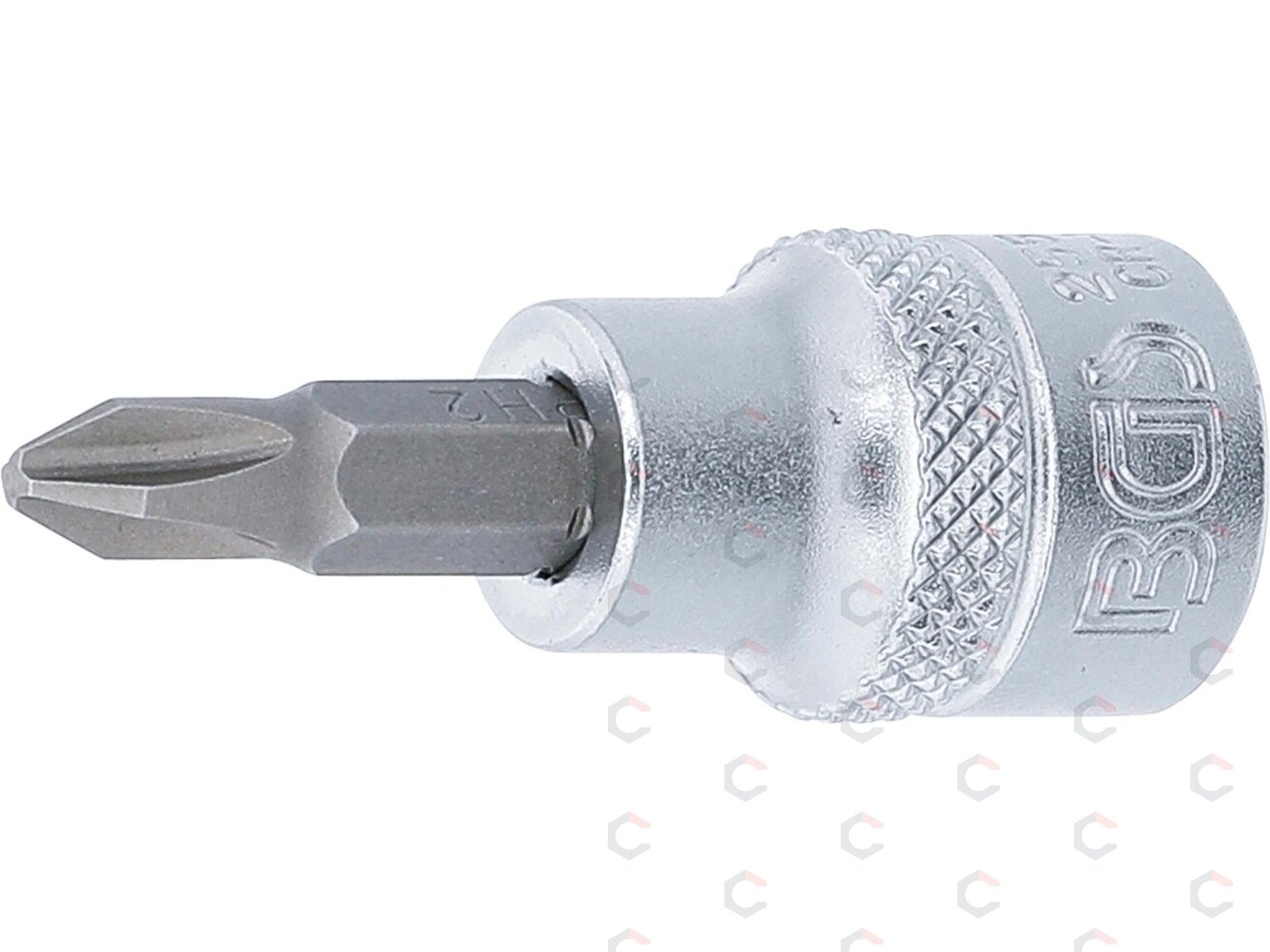 Antgalis įpresuotas į galvutę | 10 mm (3/8") | Kryžminis PH2 (2554) Antgalis įpresuotas į galvutę | 10 mm (3/8") | Kryžminis PH2 (2554)