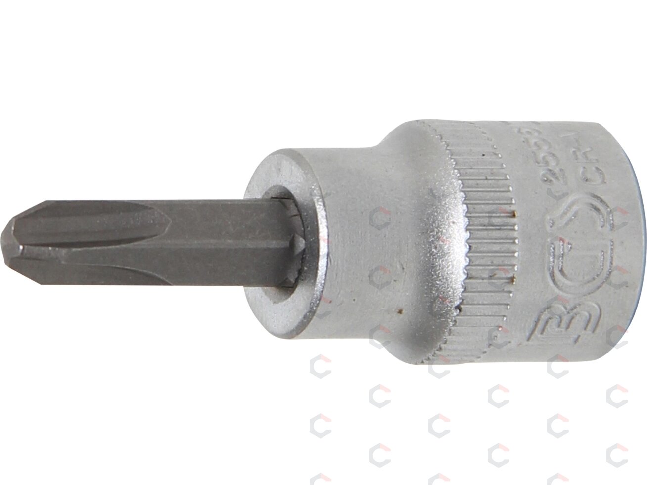 Antgalis įpresuotas į galvutę | 10 mm (3/8") | Kryžminis PH3 (2556) Antgalis įpresuotas į galvutę | 10 mm (3/8") | Kryžminis PH3 (2556)
