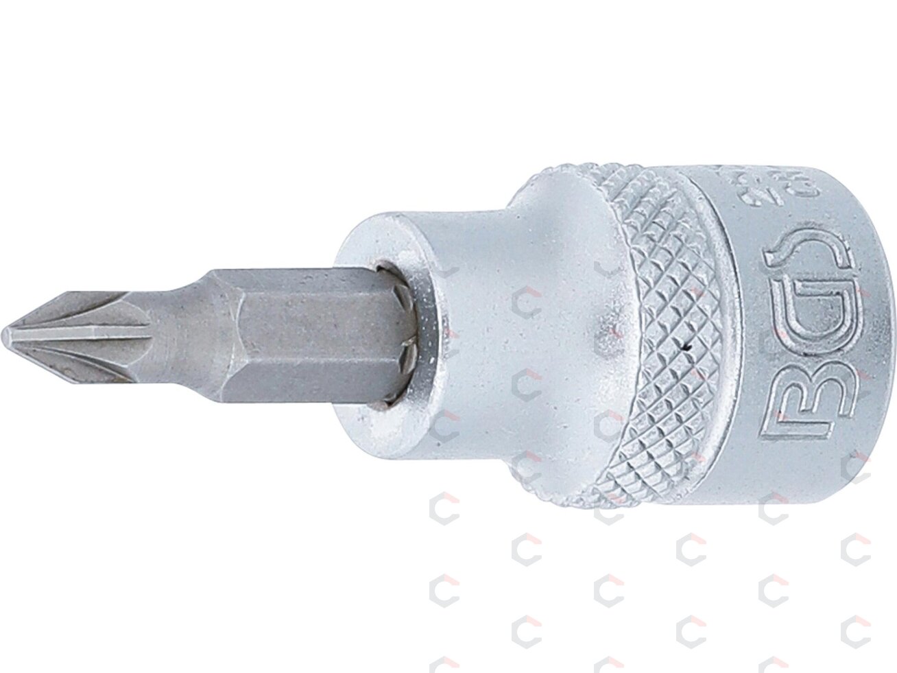 Antgalis įpresuotas į galvutę | 10 mm (3/8") | Kryžminis PZ1 (2550) Antgalis įpresuotas į galvutę | 10 mm (3/8") | Kryžminis PZ1 (2550)