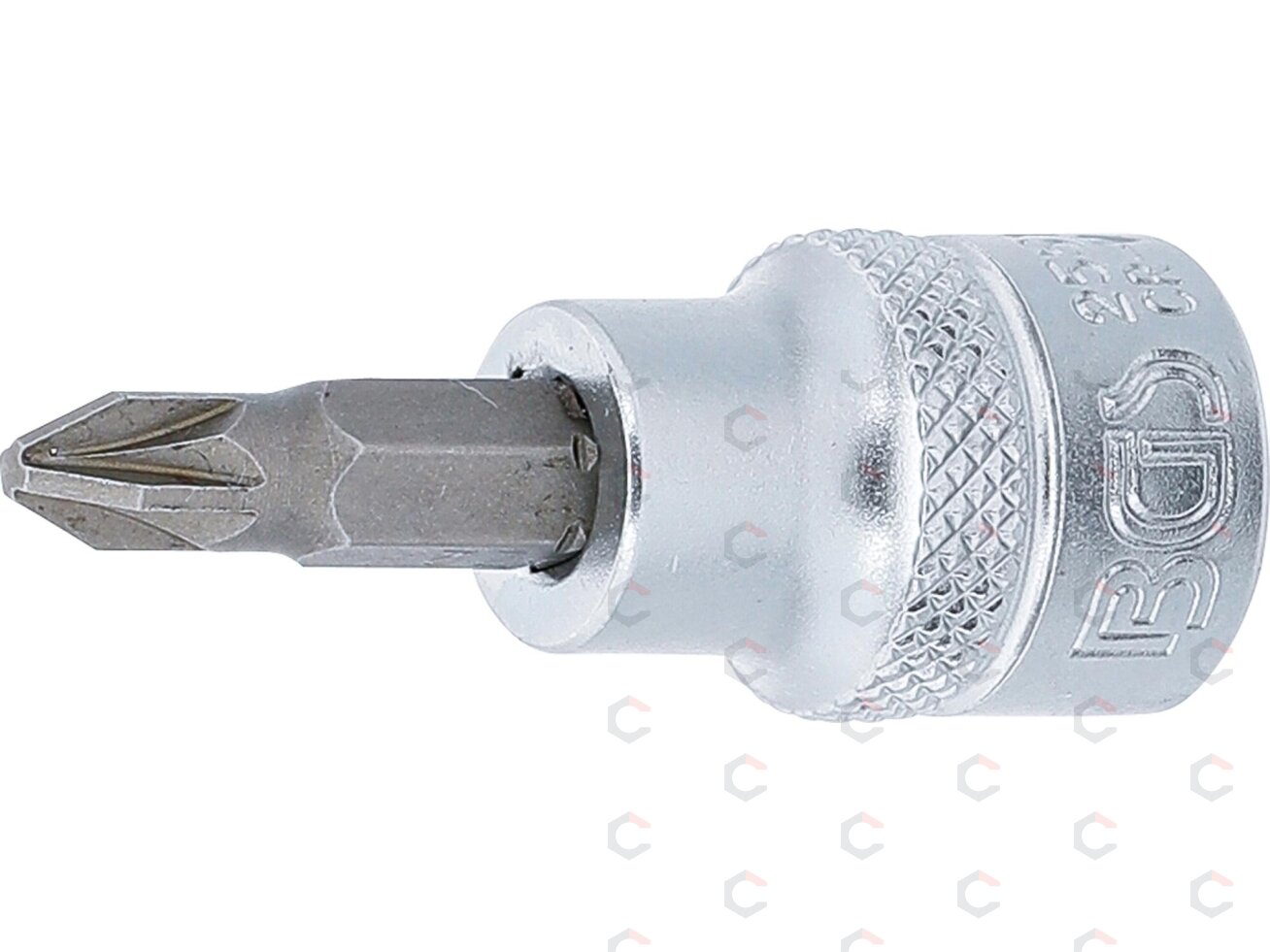 Antgalis įpresuotas į galvutę | 10 mm (3/8") | Kryžminis PZ2 (2551) Antgalis įpresuotas į galvutę | 10 mm (3/8") | Kryžminis PZ2 (2551)